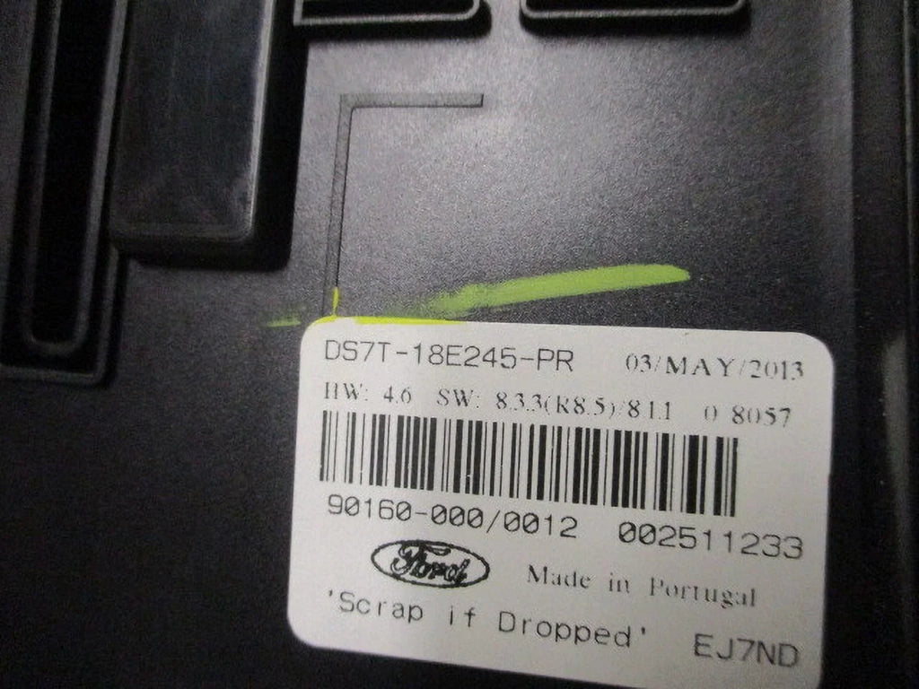 Pre-Owned 2013 Ford Fusion  Radio Control Panel Face OEM LKQ (Good)