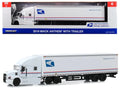 Greenlight 30090 2019 Mack Anthem 18 Wheeler Tractor-Trailer USPS United States Postal Service We Deliver for You 0.16 0.4 Diecast Model