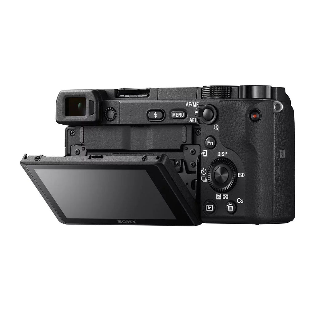 ILCE6400L/B Mirrorless Digital Camera with 16-50mm (Black) Holiday Bundle