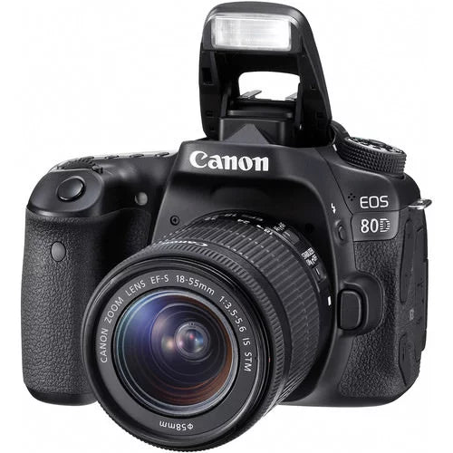 EOS 80D DSLR Camera with 18-55mm Lens + 64GB Expo Essentials Kit