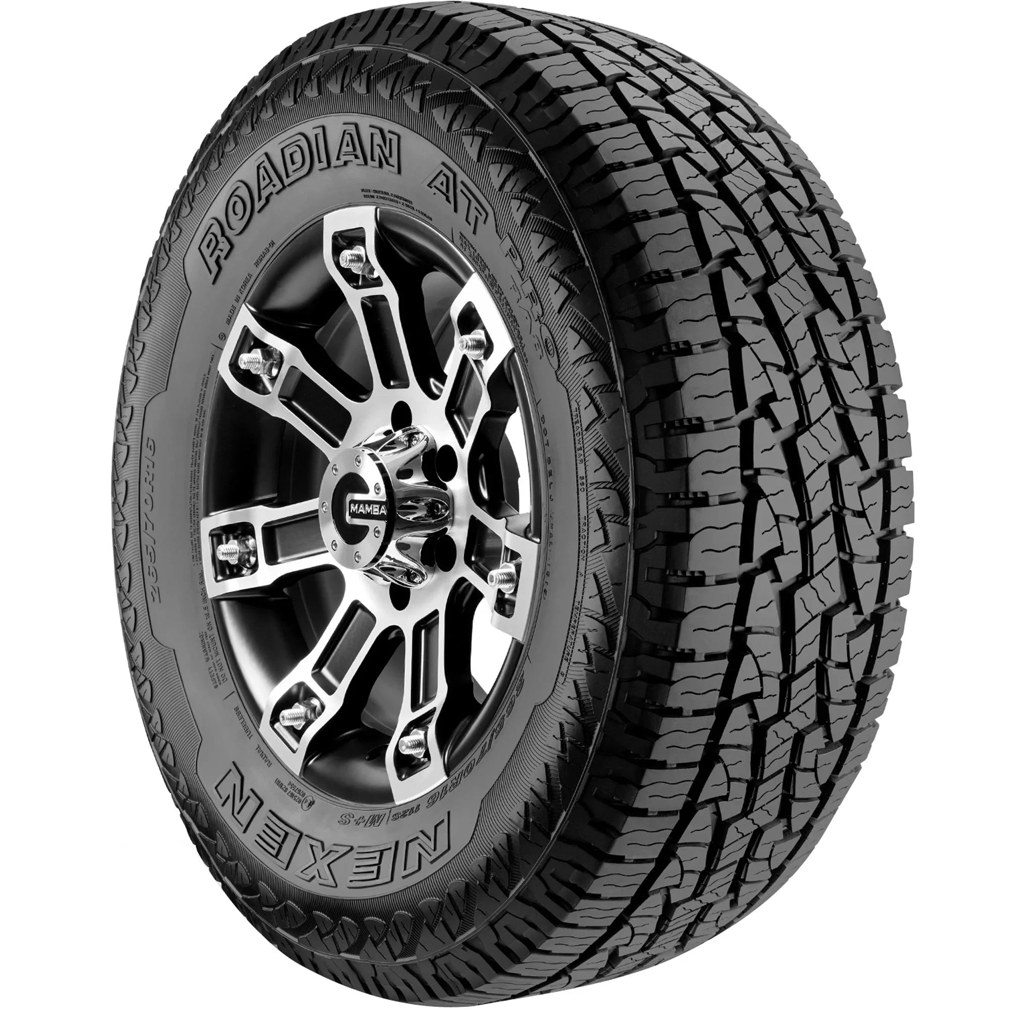 Nexen Roadian AT Pro RA8 All-Terrain Tire - LT275/55R20 LRE/10PLY Rated Fits: 2018 Chevrolet Silverado 1500 High Country, 2014-16 Chevrolet Silverado 1500 High Country