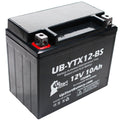 UpStart Battery Replacement 2001 Suzuki GSX-R1000 1000 CC Factory Activated, Maintenance Free, Motorcycle Battery - 12V, 10Ah, UB-YTX12-BS