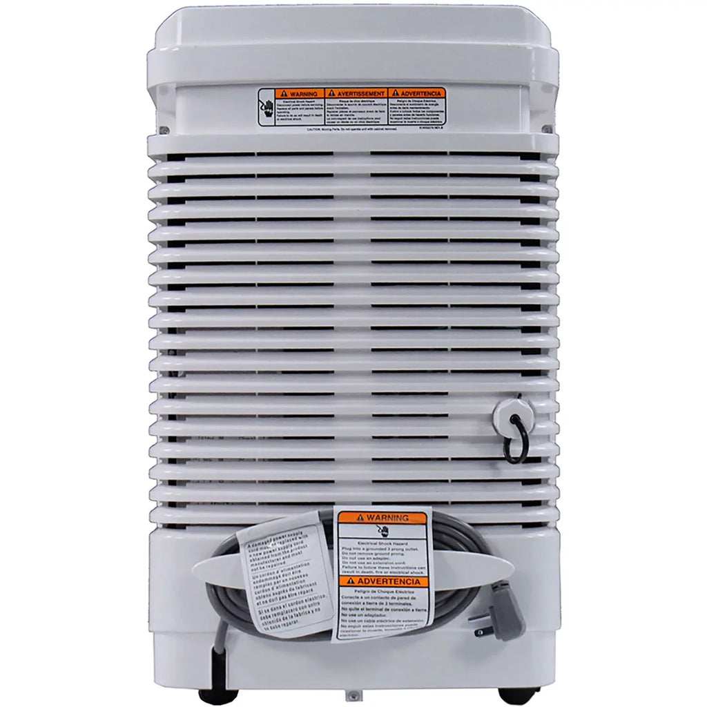 Restored Amana 48 Pt 1,800 Sq Ft Dehumidifier in White - Adjustable Humidistat, Automatic Shut-off (Refurbished)
