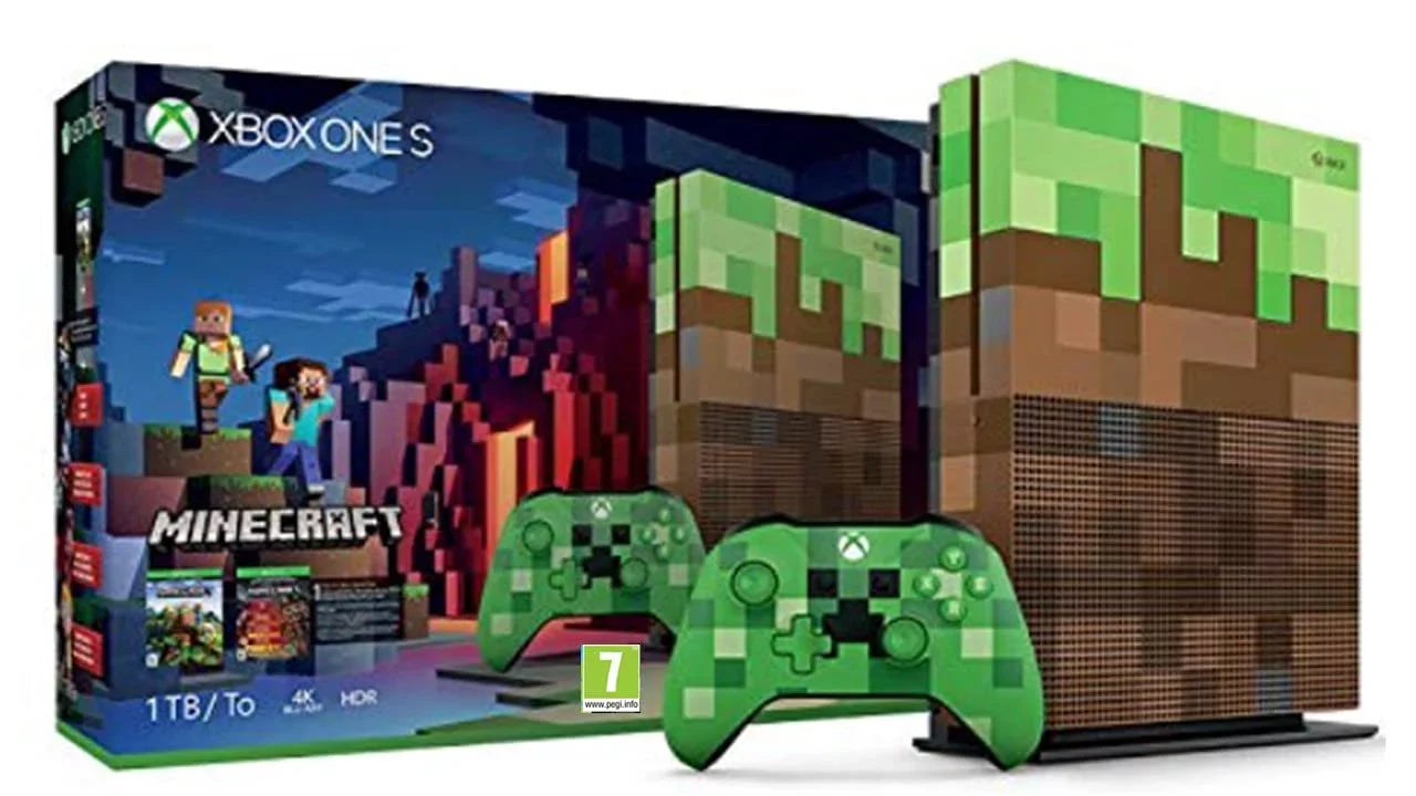 Xbox One X 1TB Gaming Console Mincraft with HDMI Cleaning Kit