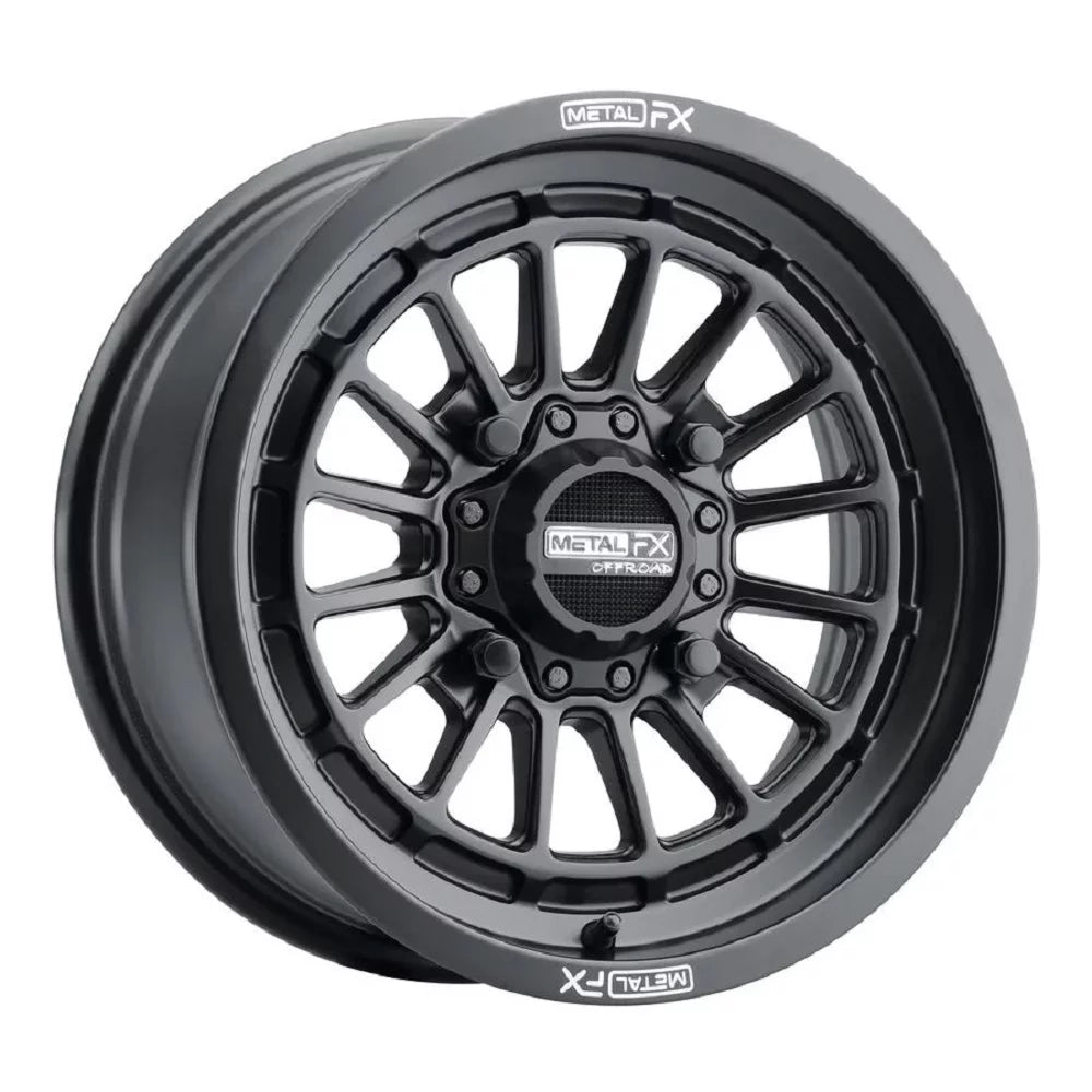 MetalFX Delta 15" Wheels Black 35" RT320 Tires Polaris RZR XP 1000 / PRO XP / Ranger XP 900/1000