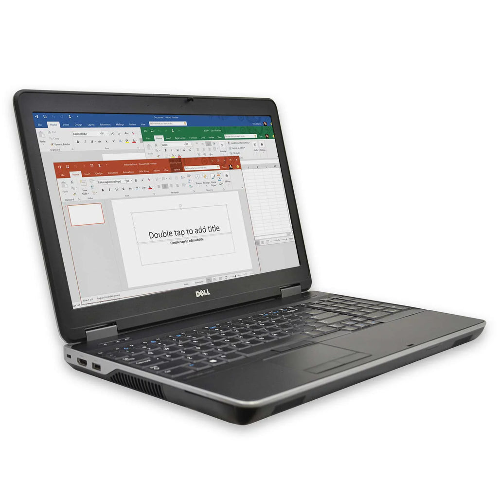 Used  Latitude E6540 Laptop Intel i5 Dual Core Gen 4 4GB RAM 500GB SATA Windows 10 Home 64 Bit