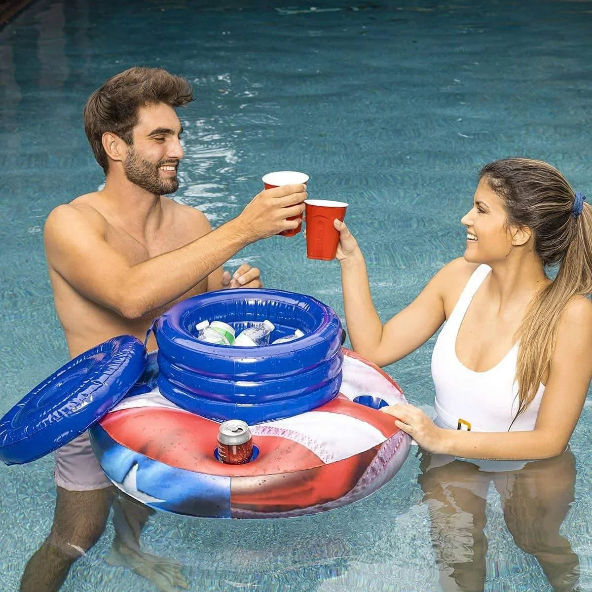 STARS & STRIPES FLOATING DRINK US2115US