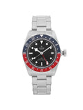 New Tudor Heritage Black Bay GMT Steel Black Dial Men Automatic Watch 79830RB