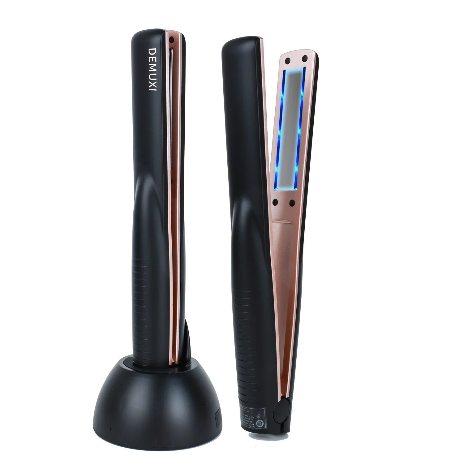 DIMUXI Ultrasonic Hair Care Iron, Professional Cold Iron Straightner, Recovers the Damaged Hair,  Wireless Portable