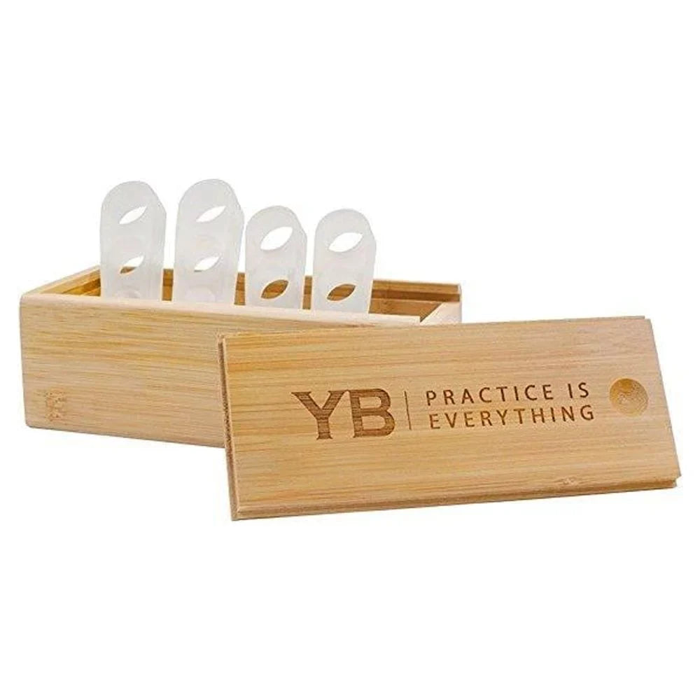yogabody naturals toe spreaders and separators two pairs in wooden box