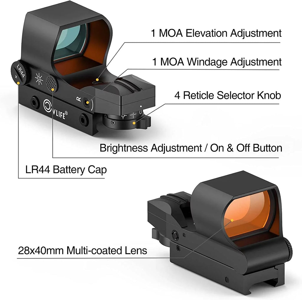 CVLIFE Sight 1x28x40mm
