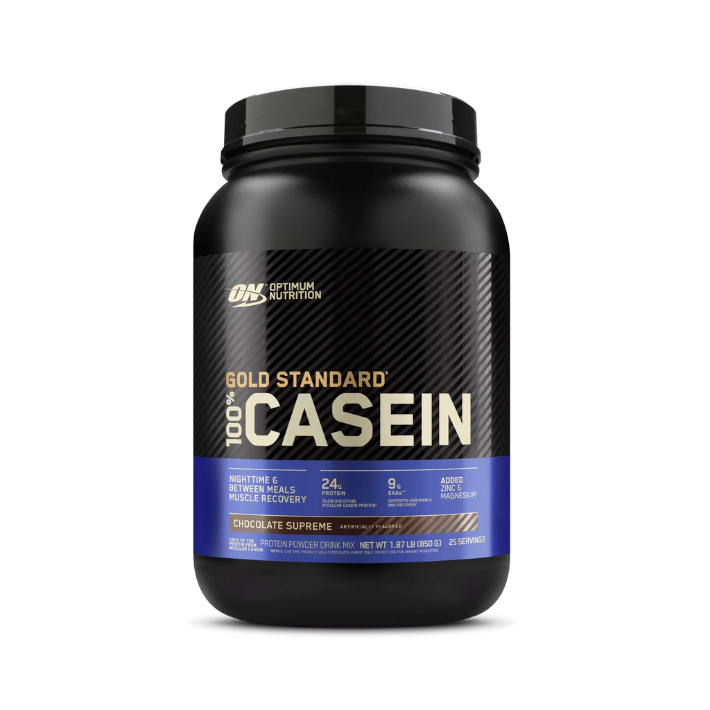 Optimum Nutrition, Gold Standard 100% Casein, 24 g Protein Powder, ChocoLatitudee Supreme, 1.87 lb, 25 Servings