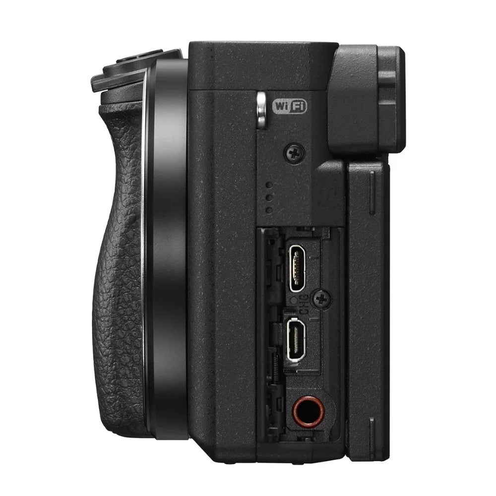 ILCE6400L/B Mirrorless Digital Camera with 16-50mm (Black) Holiday Bundle