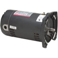 The Pool Supply Shop 0.75  Square Flange Threaded Shaft Horizontal Pool Pump Motor, 1.27 SF