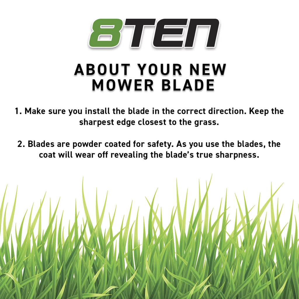 LawnRAZOR Mulching Blade for MTD 54 inch Cub Cadet 942-0677 3 Pack 810-CBL2374D