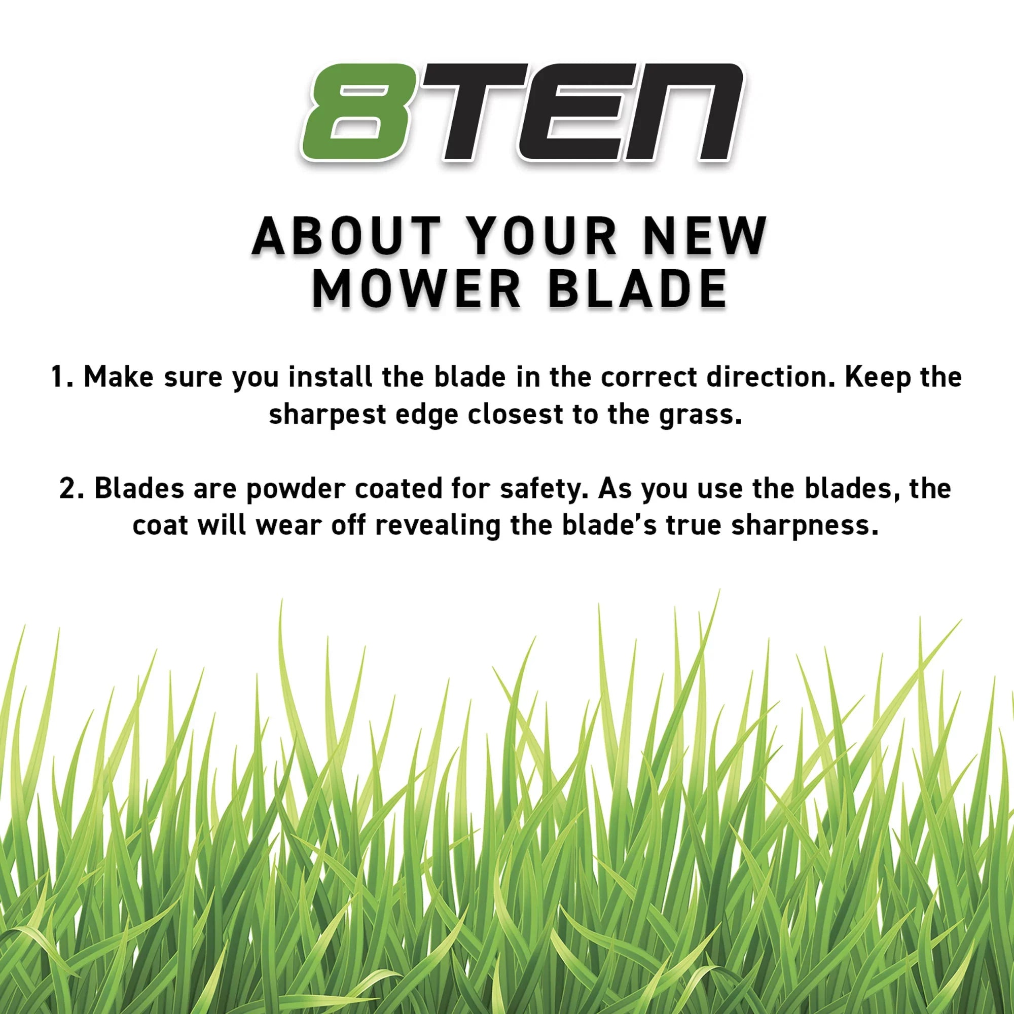 LawnRAZOR Mulching Blade for MTD 54 inch Cub Cadet 942-0677 3 Pack 810-CBL2374D