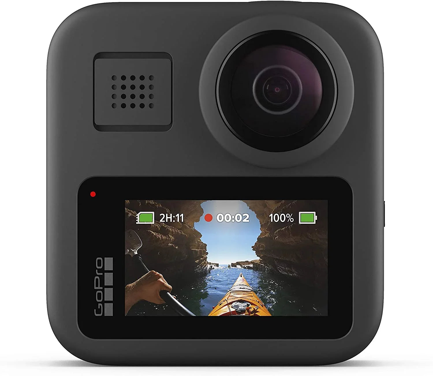 Restored GoPro MAX Waterproof 360 Traditional Camera Touch Screen Spherical HD 16.6MP (Refurbished)