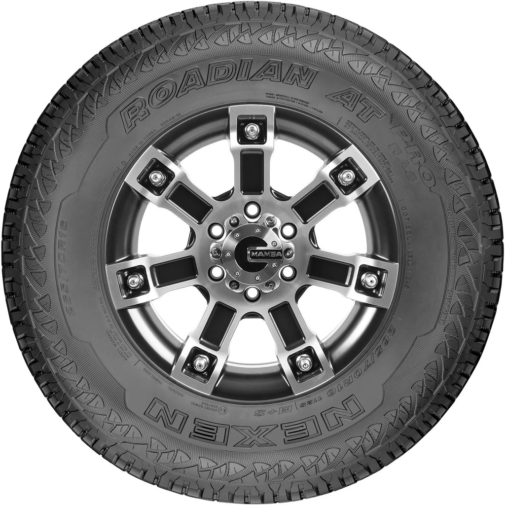 Nexen Roadian AT Pro RA8 All-Terrain Tire - LT275/55R20 LRE/10PLY Rated Fits: 2018 Chevrolet Silverado 1500 High Country, 2014-16 Chevrolet Silverado 1500 High Country