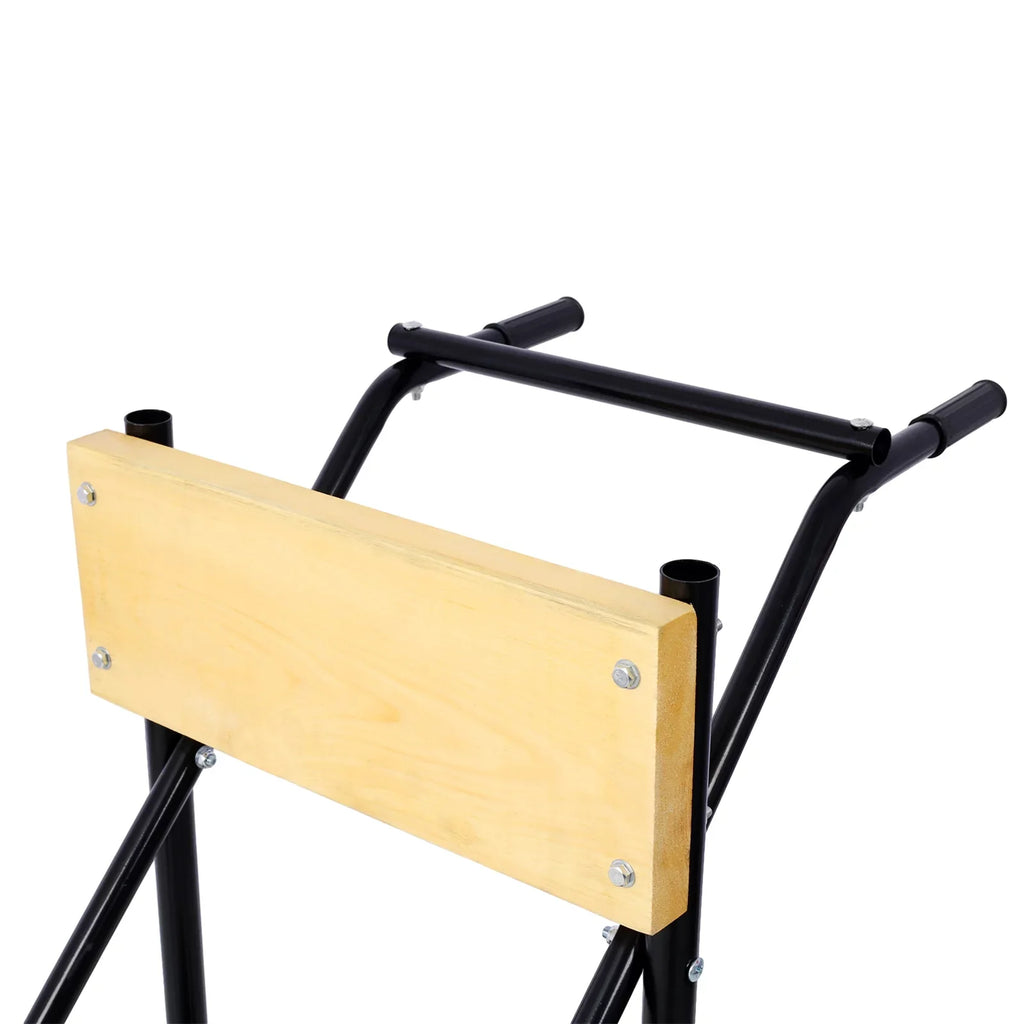 Steel Outboard Boat Motor Stand, 315lbs Capacity, with Wheels for Easy Mobility - Perfect for Garage Storage and Maintenance