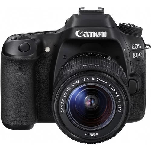 EOS 80D DSLR Camera with 18-55mm Lens + 64GB Expo Essentials Kit
