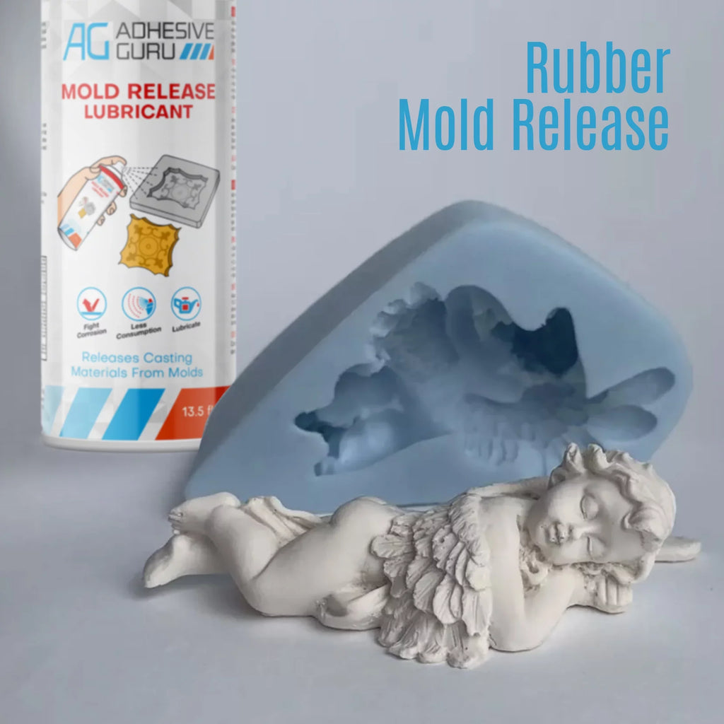 Adhesive Guru Silicone Mold Release Spray for Epoxy Resin (2 x 13.5 fl oz) 2 Pack