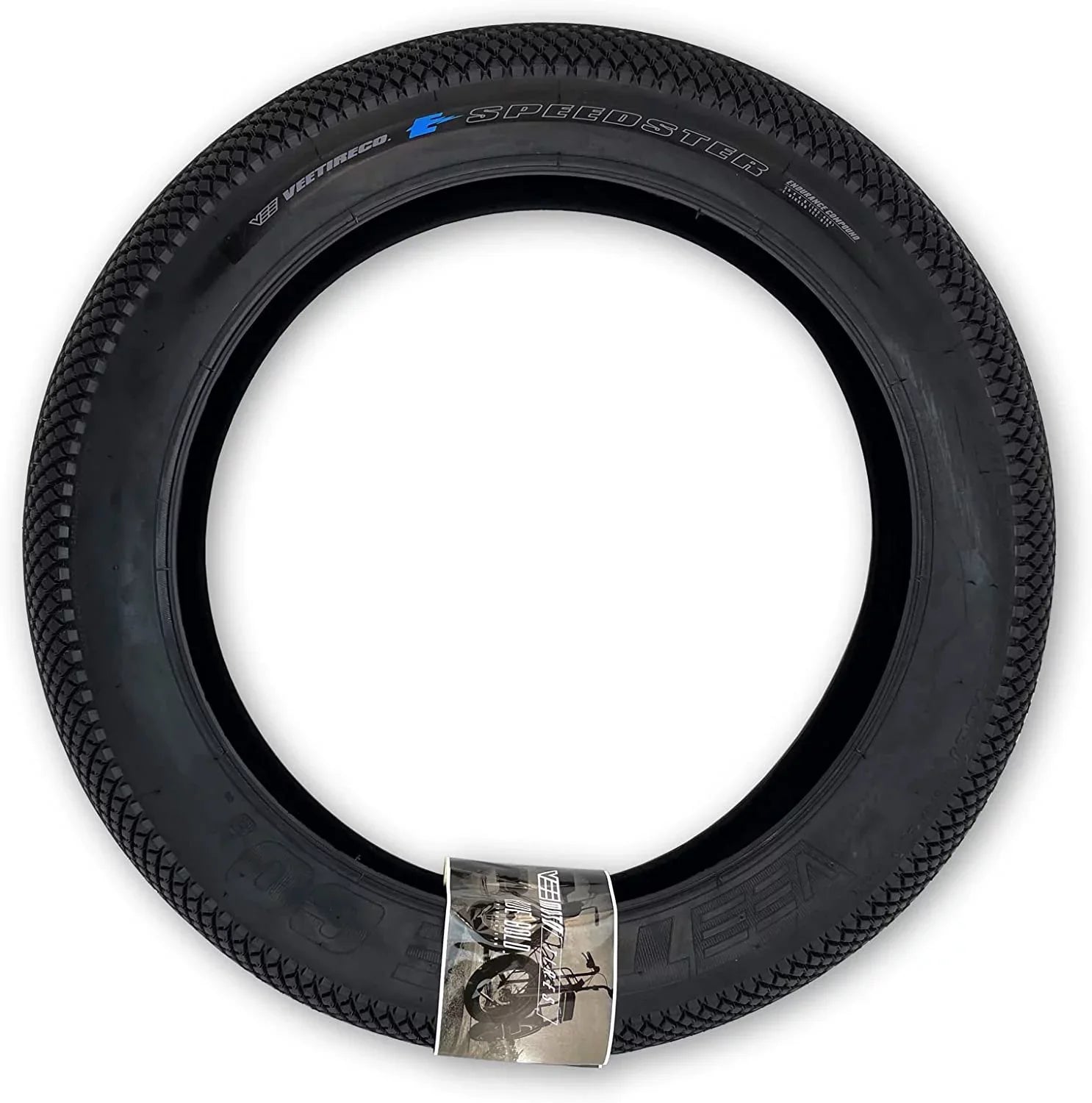 Vee Tire & Rubber Speedster 20x4.0 Clincher Wire TPI 30 Black/Black Reflective