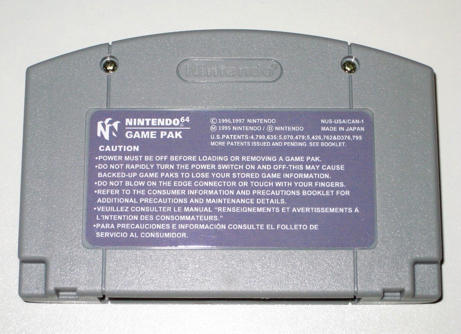 Mario Kart CPU usable human item including case game for N64 NTSC-U/C