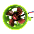 Suzicca 1000KV Underwater Brushless Motor Clockwise with with 4-Blade Propellers 12-24V Waterproof Electric Motor Drive Engine for  Bait Boat Nest Ship