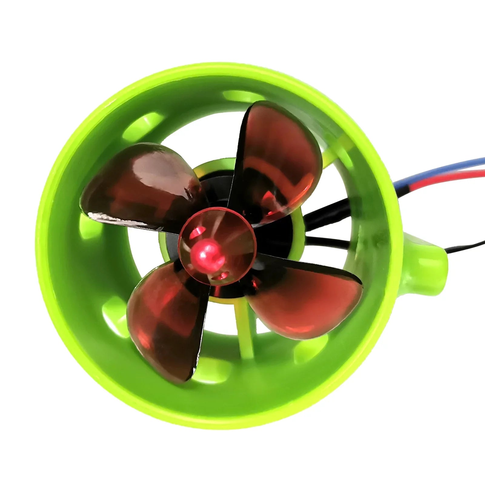 Suzicca 1000KV Underwater Brushless Motor Clockwise with with 4-Blade Propellers 12-24V Waterproof Electric Motor Drive Engine for  Bait Boat Nest Ship