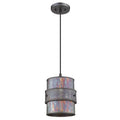 10.75 x 8 x 8 in. Ryker 1-Light Bronze Patina Pendant