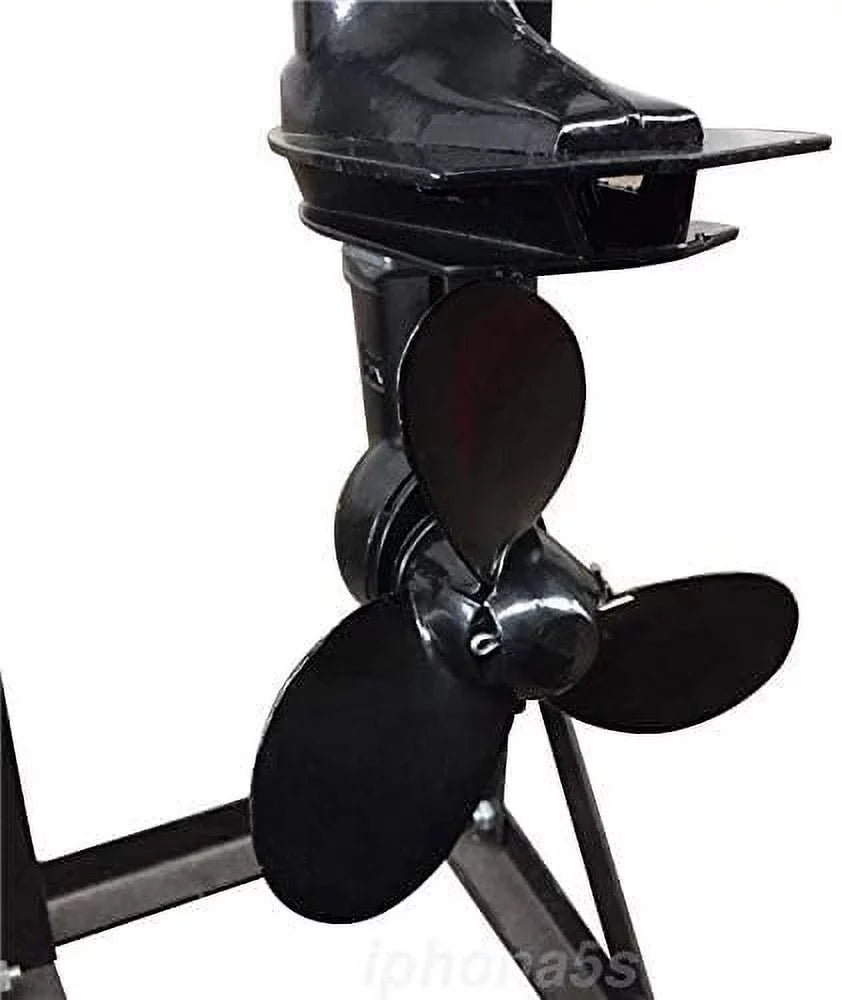 Miumaeov Outboard Trolling Motor 3.6 2 Stroke InfLatitudeable Shaft Fishing Boat Engine Propeller CDI Control Air Cooling System Heavy Duty Tiller Shaft