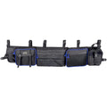 UTV Car Organizer Large Roll Cage Cargo Rear Storage Bag Gear Bags For Most Full Size For Polaris For Yamaha For Kawasaki UTVs (Blue)
