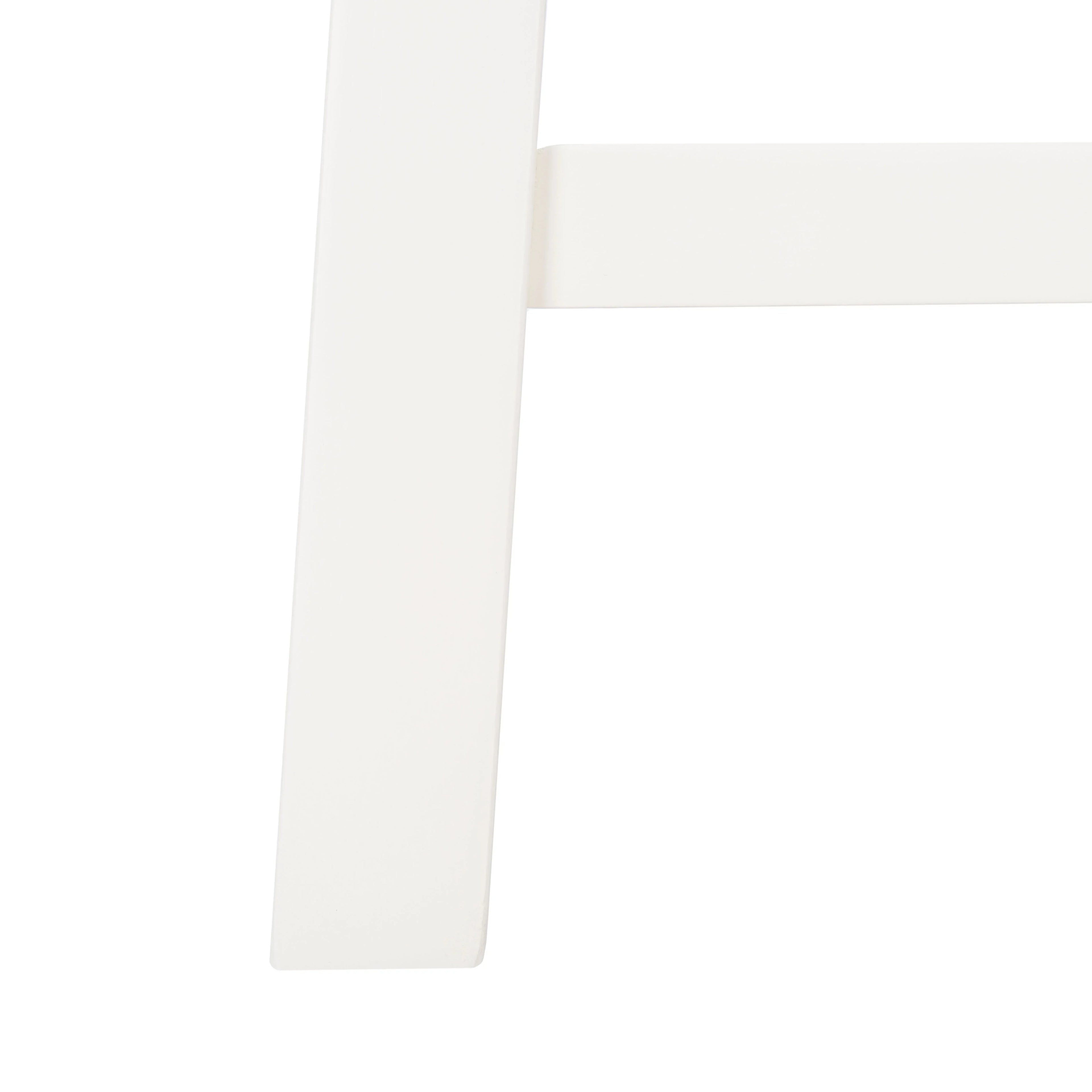 SAFAVIEH Aero Mid-Century Counter Stool, White, Set of 2 (18.8 in. W x 13 in. D x 25 in. H)