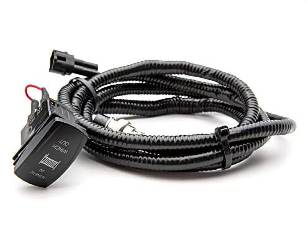 SuperATV 4500 LB Winch Compatible with 2021+ Yamaha Wolverine RMAX 2 / RMAX 4|Ready|Fit Winch|1.3  Motor|Preassembled and Wired|50 Foot Remote Range|3/16" Steel|166:1 Gear Ratio|QWM-Y-RMAX-4500