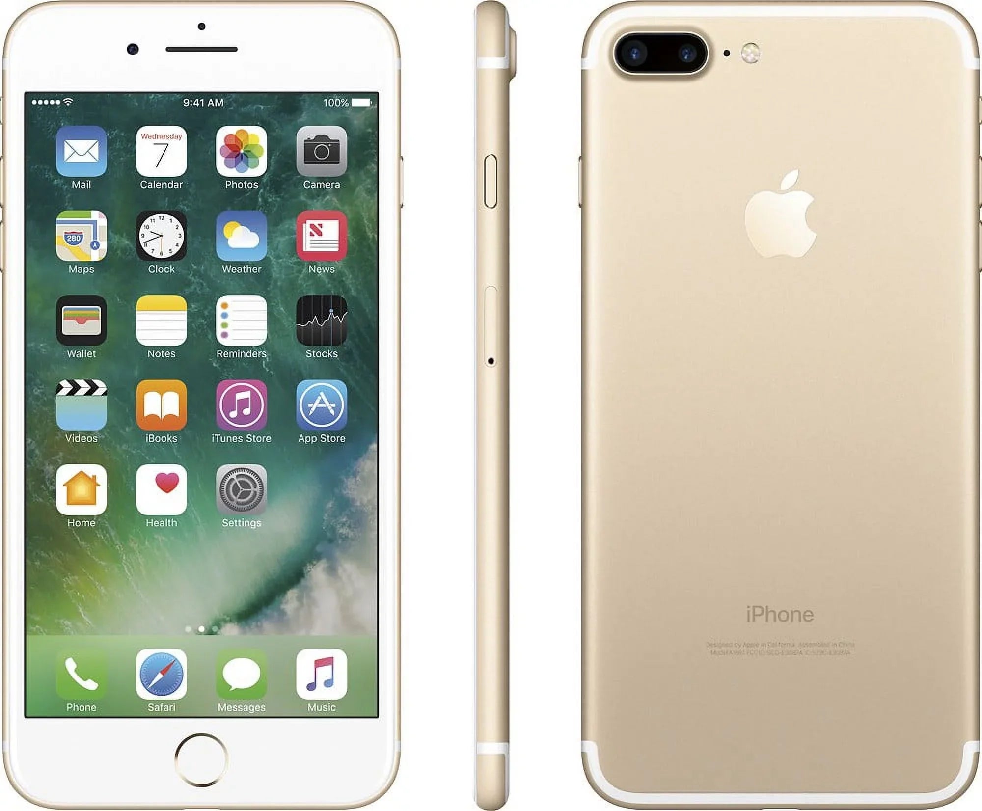 Restored  iPhone 7 Plus 256GB, Gold - Unlocked GSM (Refurbished)