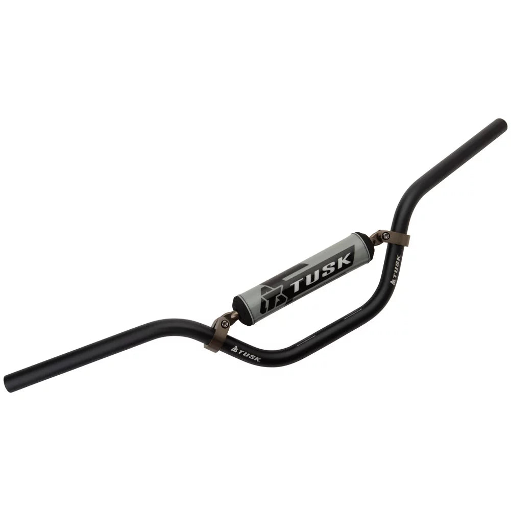 Tusk T-10 Aluminum 7/8" Handlebar CR Mini Bend Black For LEM CR3 1997