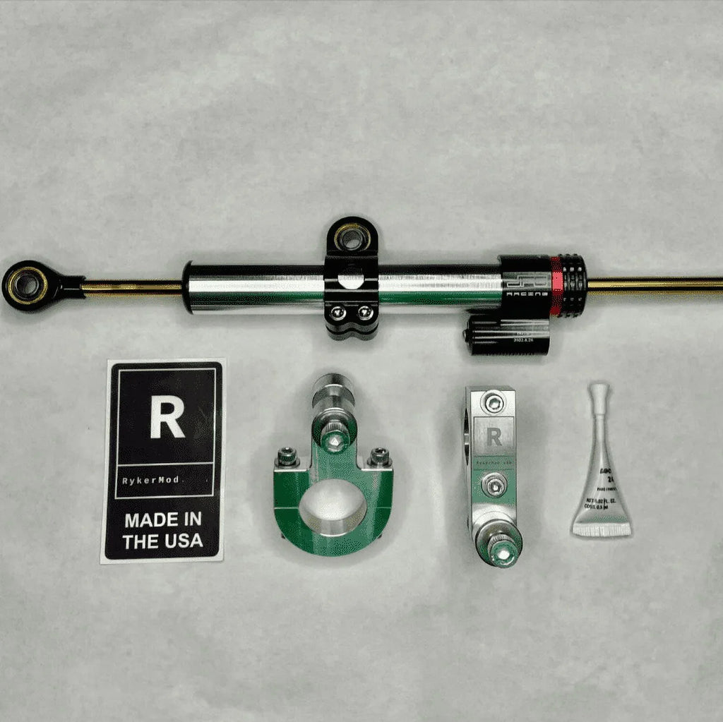 RykerMod Steering Stabilizer Damper Kit w/JFG Racing For Can-Am Ryker 600 / 900