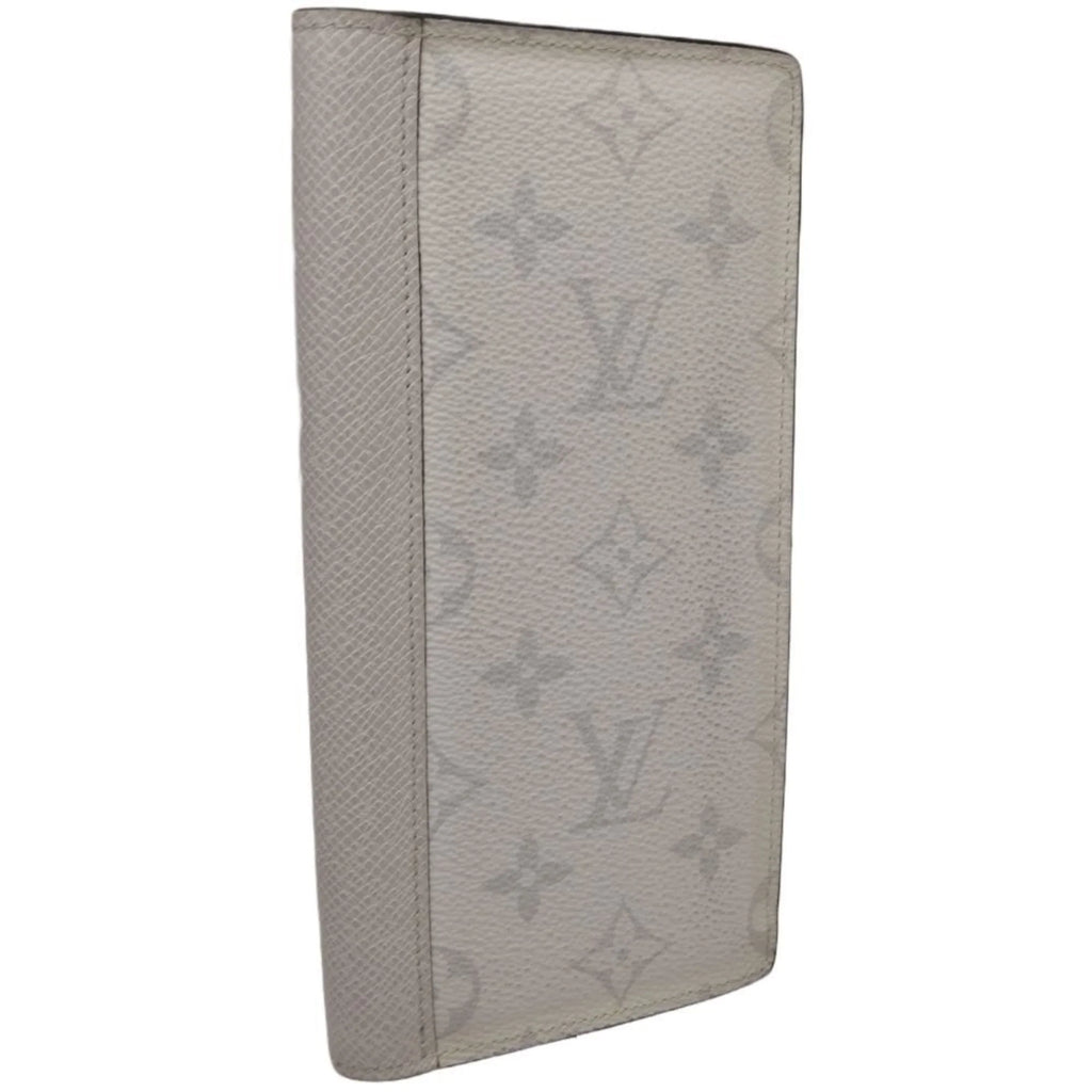 Pre-Owned LOUIS VUITTON Portefeuille Braza M30298 Long Wallet Taigarama Antarctica 083529 (Fair)