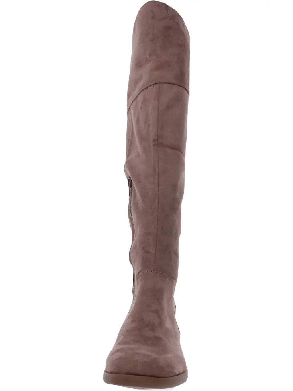 STYLE & COMPANY Womens Beige Zipper Slip Resistant Lessah Round Toe Dress Boots Shoes 6 M