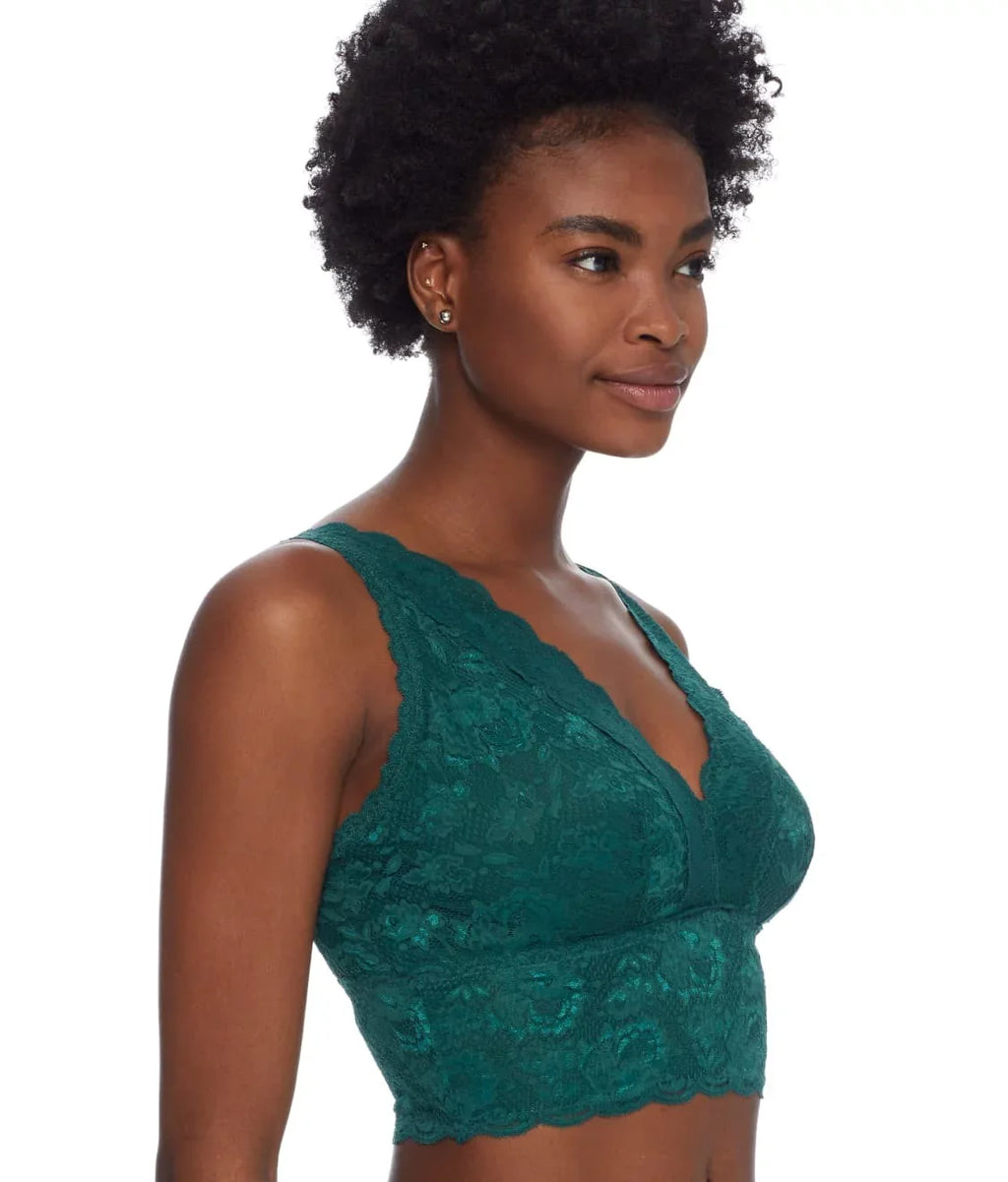 COSABELLA Congo Never Say Never Curvy Plungie Longline Bralette, US Large, NWOT