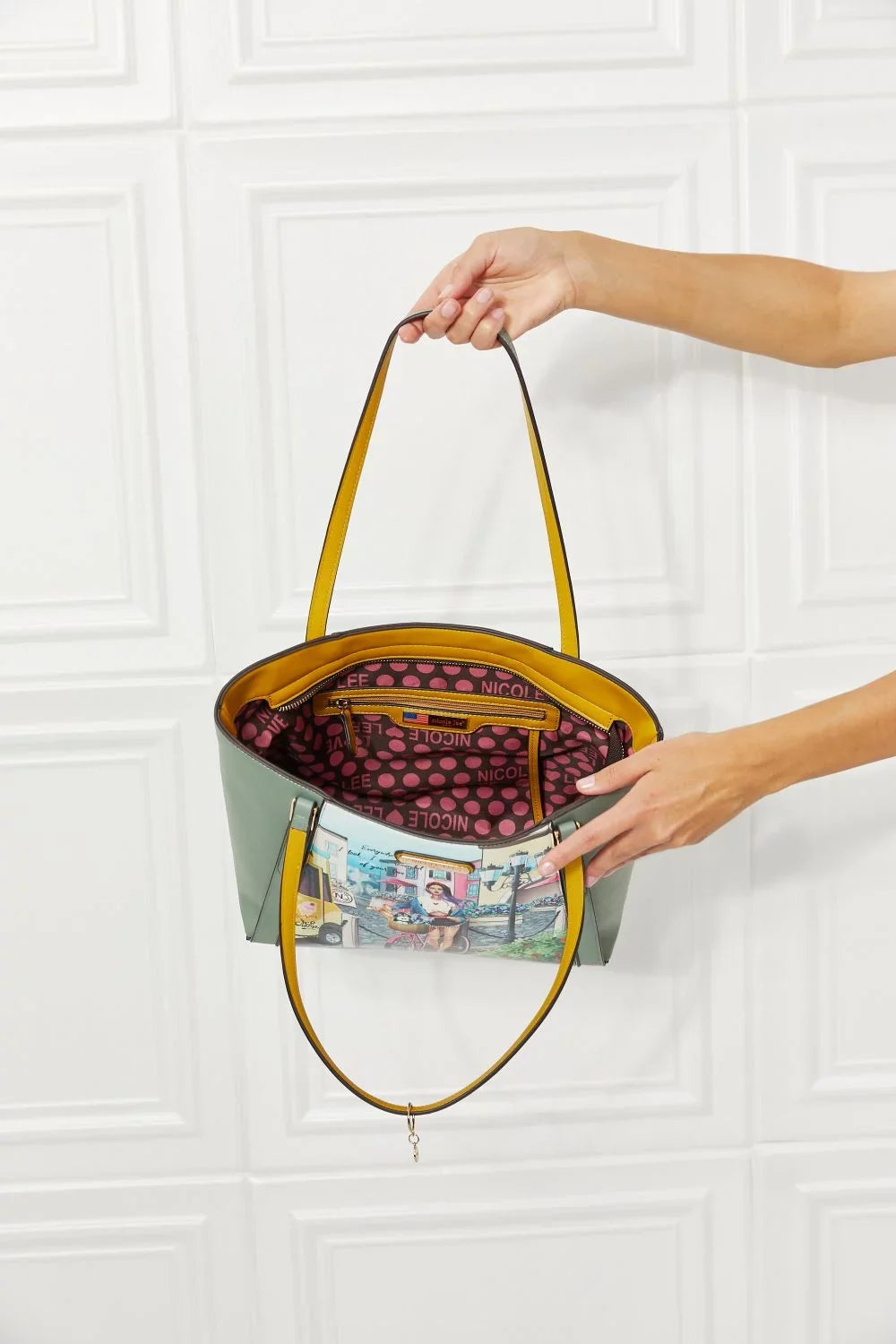 Nicole Lee USA Around The World Handbag Set, Trendsi