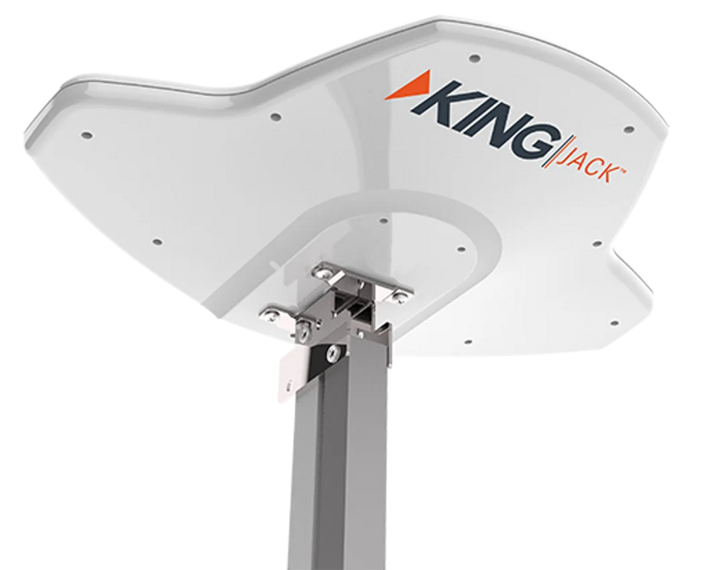 King Jack OA8300 White Replacement RV Antenna Head
