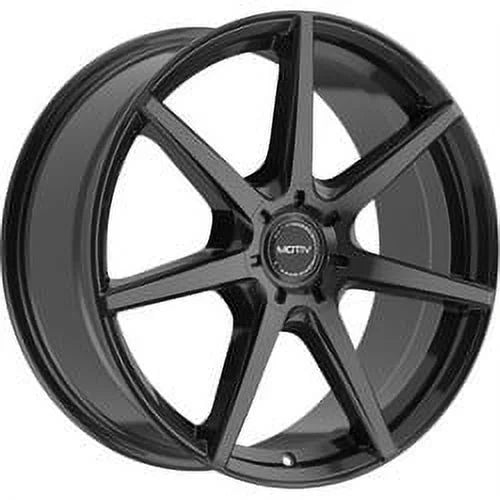 Motiv 17x7.5 5X108 432B Rigor Black Wheel Rim
