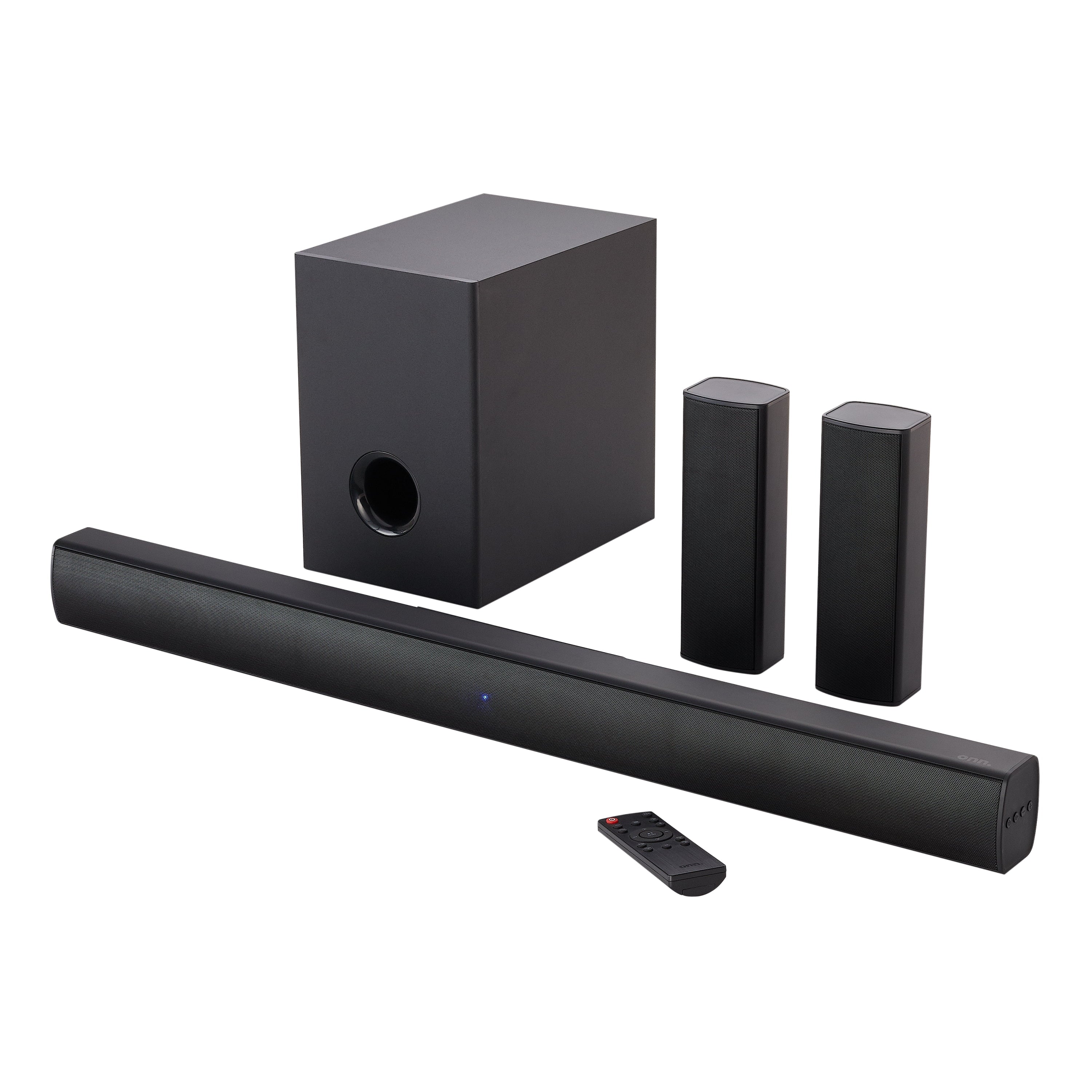 onn. 36" 5.1 Soundbar with Wireless Subwoofer