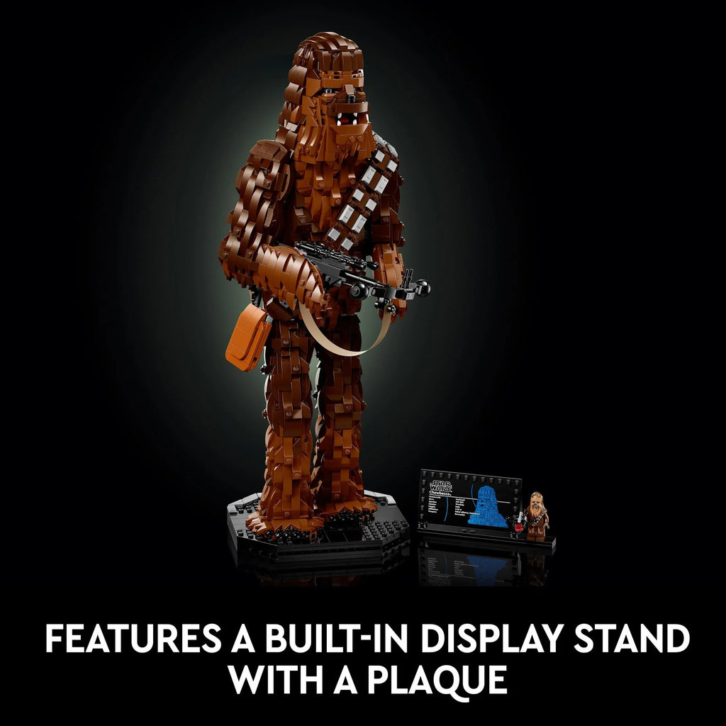 LEGO Star Wars Chewbacca, Buildable May the 4th Collectibles for Adults, Build and Display Chewbacca Collectible, Fun Star Wars Fan Gift for Teens, or any Star Wars Original Trilogy Fan, 75371