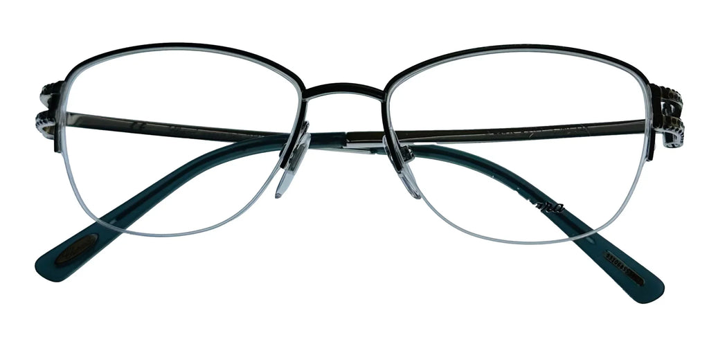 Chopard Women's Eyewear Rimless Square Silver PLatitudee Metal VCH052S 579Y 52mm