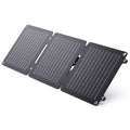 BigBlue 20W ETFE Solar Charger (5V/4A Max) with Kickstand, SolarPowa 20 Portable Solar Panel Charger with USB-A and USB-C, IP65 Waterproof, Compatible with iPhone, iPad, , LG etc.