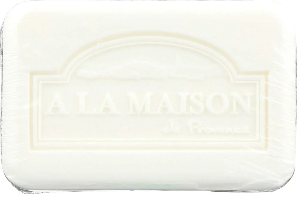 A La Maison Traditional French Milled Ultra Moistu rizing Bar So ap, Fresh Sea Salt - 8.8 Oz, 6 Pack