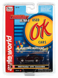 Auto World Thunderjet OK Used Cars 1969 Pontiac GTO Convertible (Burgundy) HO Scale Slot Car