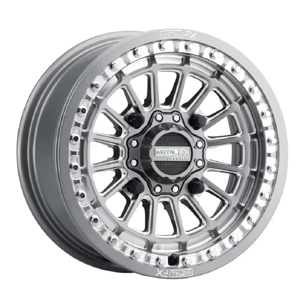 MetalFX Delta Bdlk CC 15" Wheels Gm 31" Bogger Tires Can-Am Maverick X3 / Honda Pioneer 1000 / Talon